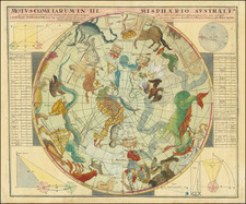 Celestial Maps Map By Johann Gabriele Doppelmayr