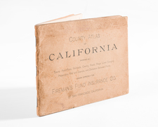 California and Atlases Map By Edward E. Eitel