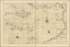 Mexico, Central America, Colombia and Peru & Ecuador Map By Robert Dudley