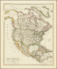 North America Map By Joseph Meyer