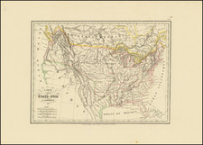 United States Map By Th. Lejeune