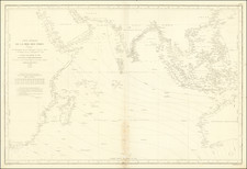 Indian Ocean Map By Depot de la Marine