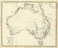 Australia & Oceania and Australia Map By SDUK