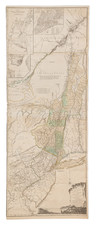 New England, Vermont, New York State, Mid-Atlantic, New Jersey, American Revolution and Canada Map By Sayer & Bennett