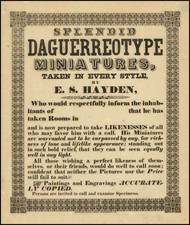 Curiosities Map By E. S. Hayden