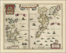 Scotland Map By Henricus Hondius