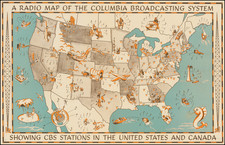 United States and Pictorial Maps Map By C.F. Weber Co.