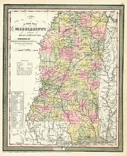 South Map By Thomas, Cowperthwait & Co.