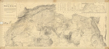 North Africa Map By Erwin Raisz