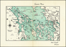 Washington and Pictorial Maps Map By Anonymous