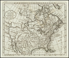 North America Map By William Guthrie