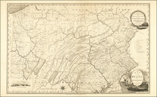 Pennsylvania Map By Reading Howell