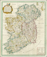 Ireland Map By Richard William Seale