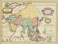 Asia Map By Edward Wells