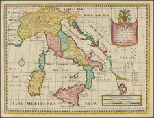 Italy Map By Edward Wells