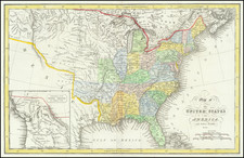 United States Map By Hinton, Simpkin & Marshall