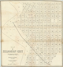 Wisconsin Map By W. M. Spear