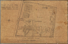 Montana Map By Anonymous