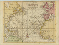 Atlantic Ocean Map By Thomas Bowen