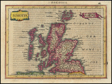 Scotland Map By Mercator