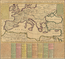 Europe Map By Henri Chatelain