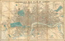 London Map By Josiah Whitbread