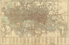 London Map By Charles Smith