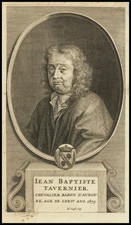 Jean Baptiste Tavernier, Chevalier Baron D'Aubonne, Age De LXXIV Ans. 1679