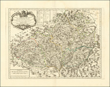 Czech Republic & Slovakia Map By Jean de Beaurain