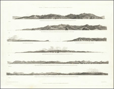 Oregon, Washington and California Map By George Vancouver