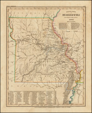 Missouri Map By Joseph Meyer