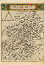 Centre et Pays de la Loire Map By Gerard de Jode