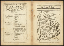 Arabian Peninsula Map By John Seller