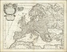 Europe Map By Giacomo Giovanni Rossi