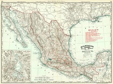 Mexico Map By Rand McNally & Company
