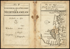 Cyprus Map By John Seller