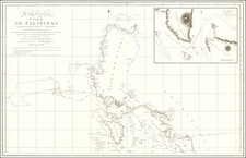 Philippines Map By Direccion Hidrografica de Madrid