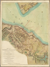 Virginia and American Revolution Map By John Hills