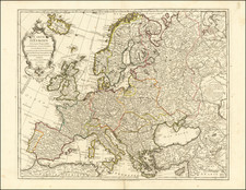 Europe Map By Philippe Buache