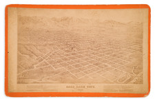 Utah Map By Eli Sheldon Glover