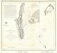 San Diego Map By U.S. Coast Survey