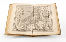 (Leo Belgicus) Germania Inferior id est, XVII provinciarum ejus novae et exactae tabulae geographicae, cum Luculentis Singularum additais . . . 1622 By Petrus Kaerius