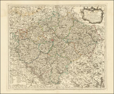 Czech Republic & Slovakia Map By Jean de Beaurain