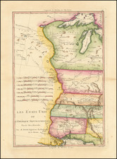 South, Midwest and Plains Map By Rigobert Bonne