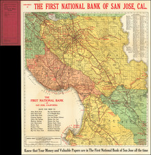 California Map By Kenyon Printing & Mfg Co.