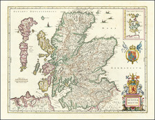 Scotland Map By Jan Jansson