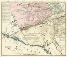 New England, Massachusetts, New Hampshire, Vermont, New York State and Canada Map By Bernard Romans / Mortier, Covens & Zoon