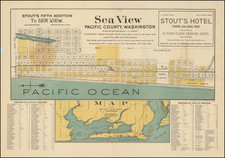 Washington Map By A. Anderson & Co. Lith. / J.L. Stout