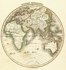 World, Eastern Hemisphere, Australia & Oceania and Oceania Map By John Wyld