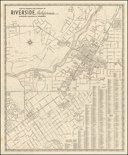 Other California Cities Map By H. C. Green